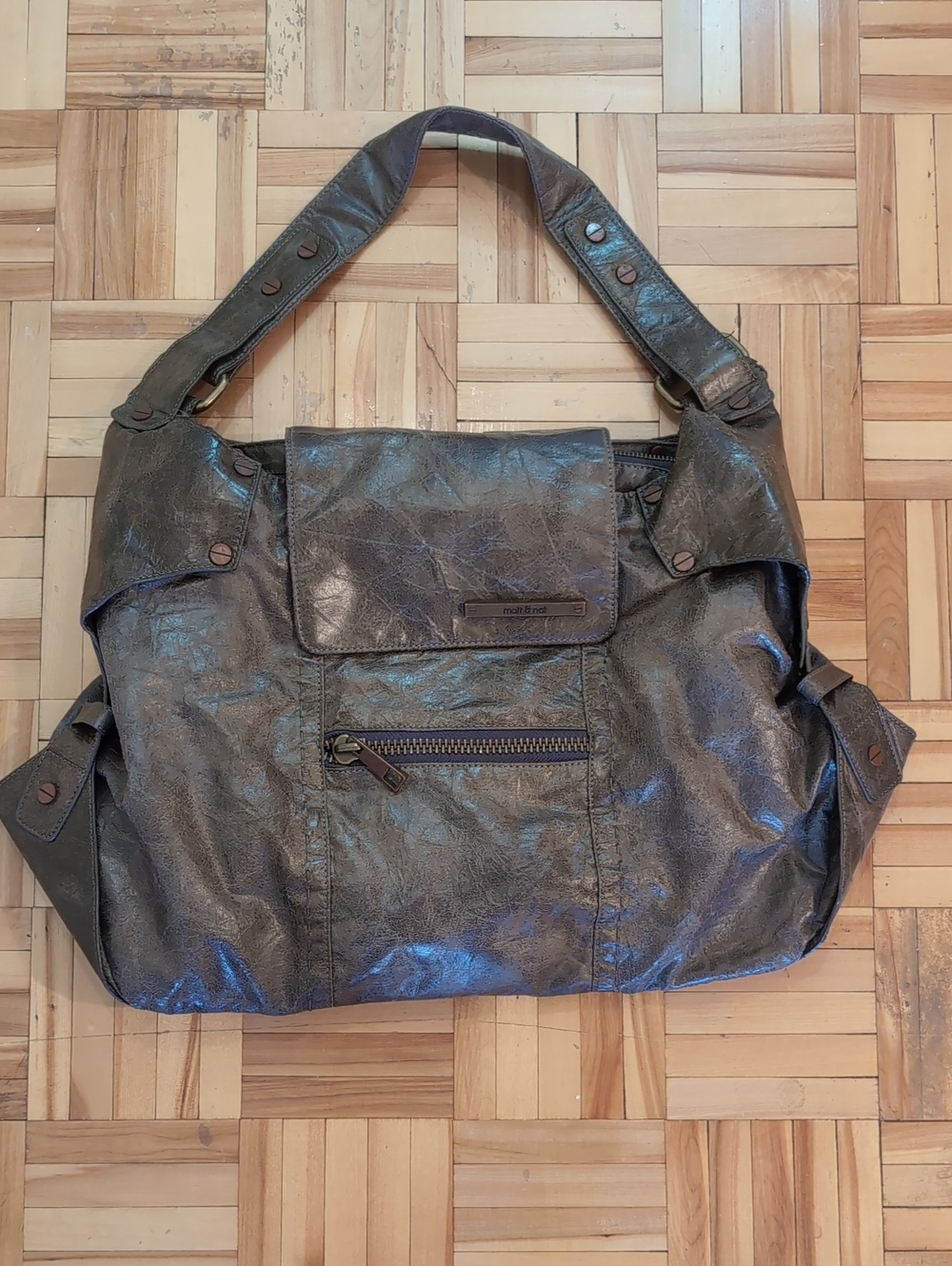 Matt & Nat Leather-Effect Women's Shoulder Bag